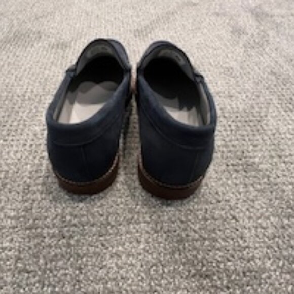 NWOT Mens Sperry Exeter Blue Nubuck Penny Loafer-Size 9 STS19621 - Picture 6 of 11